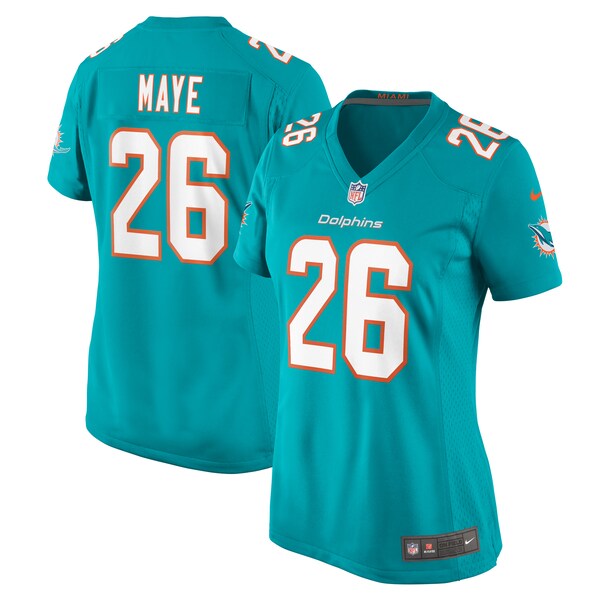 Marcus Maye Miami Dolphins Nike Women's Game Jersey - Aqua