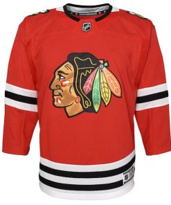 Alternative view of Chicago Blackhawks Youth Premier Jersey - Red