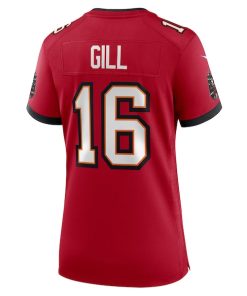 Alternative view of Trenton Gill Tampa Bay Buccaneers Nike Women's Team Game Jersey -  Red
