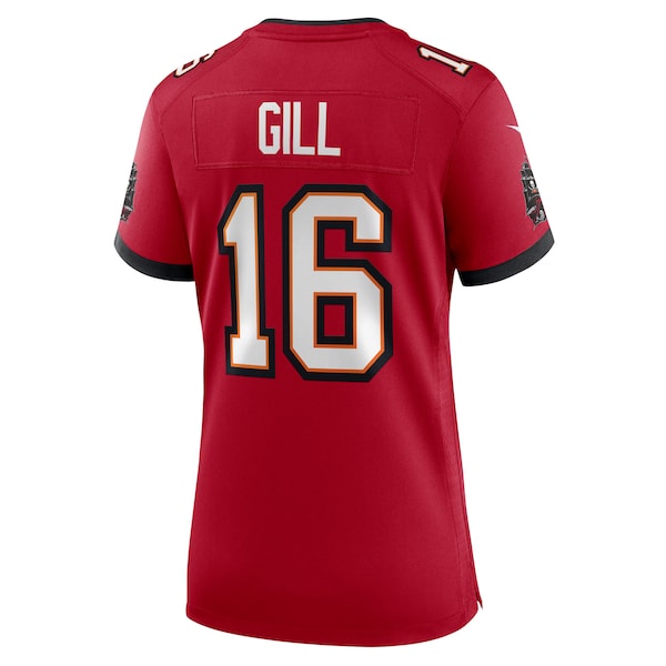 Trenton Gill Tampa Bay Buccaneers Nike Women's Team Game Jersey - Red - Image 2