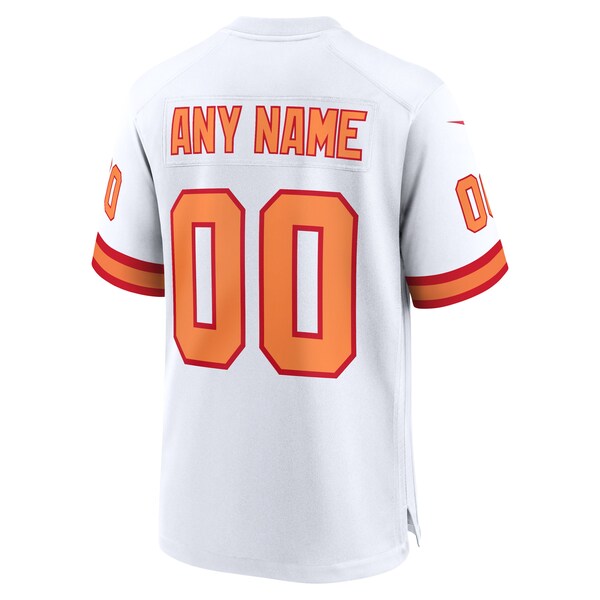 '76 Tampa Bay Buccaneers Nike Youth 50th Season Custom Game Jersey - White - Image 3