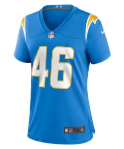 Alternative view of Zander Horvath Los Angeles Chargers Nike Women's  Game Jersey -  Powder Blue