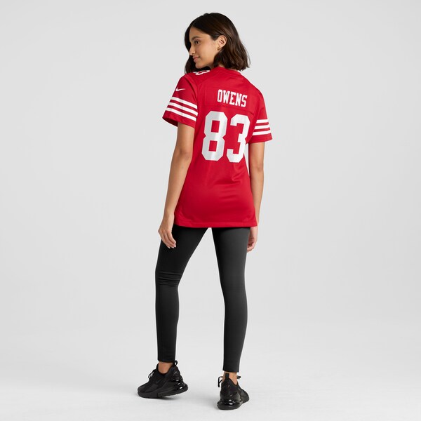 Terique Owens San Francisco 49ers Nike Women's Team Game Jersey - Scarlet - Image 6