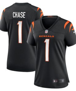 Ja'Marr Chase Cincinnati Bengals Nike Women's Game Jersey - Black