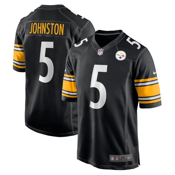 Cameron Johnston Pittsburgh Steelers Nike Game Jersey - Black - Image 2