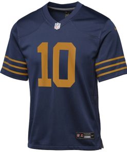 Alternative view of Jordan Love Green Bay Packers Nike Youth The 1923 Classic Game Jersey - Navy