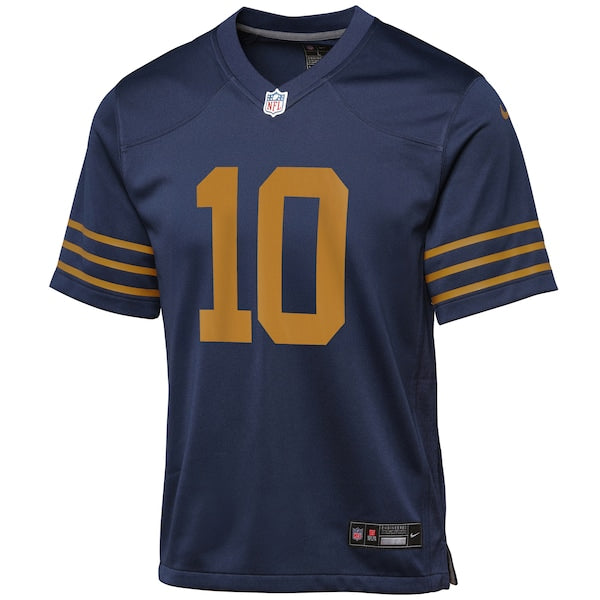 Jordan Love Green Bay Packers Nike Youth The 1923 Classic Game Jersey - Navy/White/Green - Image 3