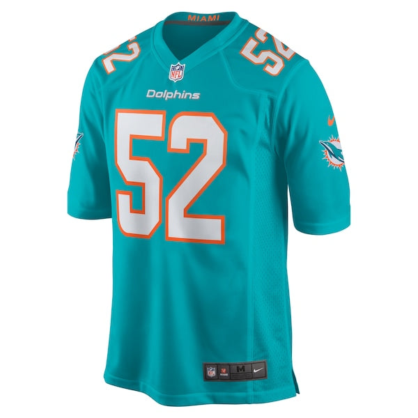 Patrick Paul Miami Dolphins Nike Game Jersey - Aqua - Image 3