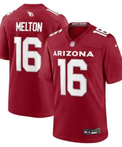 Max Melton Arizona Cardinals Nike Team Game Jersey -  Cardinal