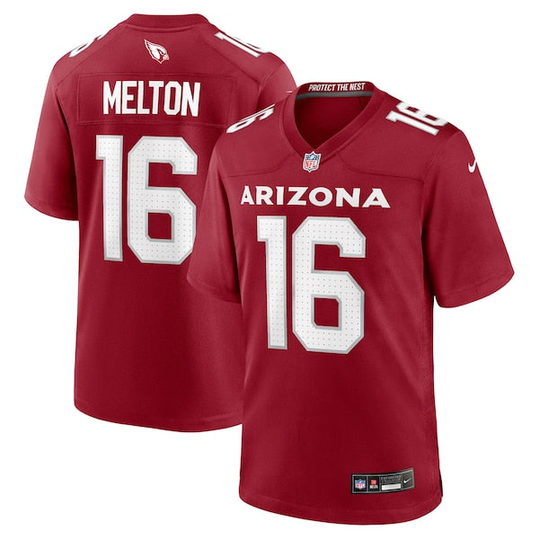 Max Melton Arizona Cardinals Nike Team Game Jersey - Cardinal