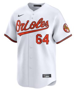 Alternative view of Dean Kremer Baltimore Orioles Nike Home Limited Player Jersey - White