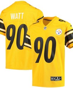 T.J. Watt Pittsburgh Steelers Nike Youth Inverted Team Game Jersey - Gold