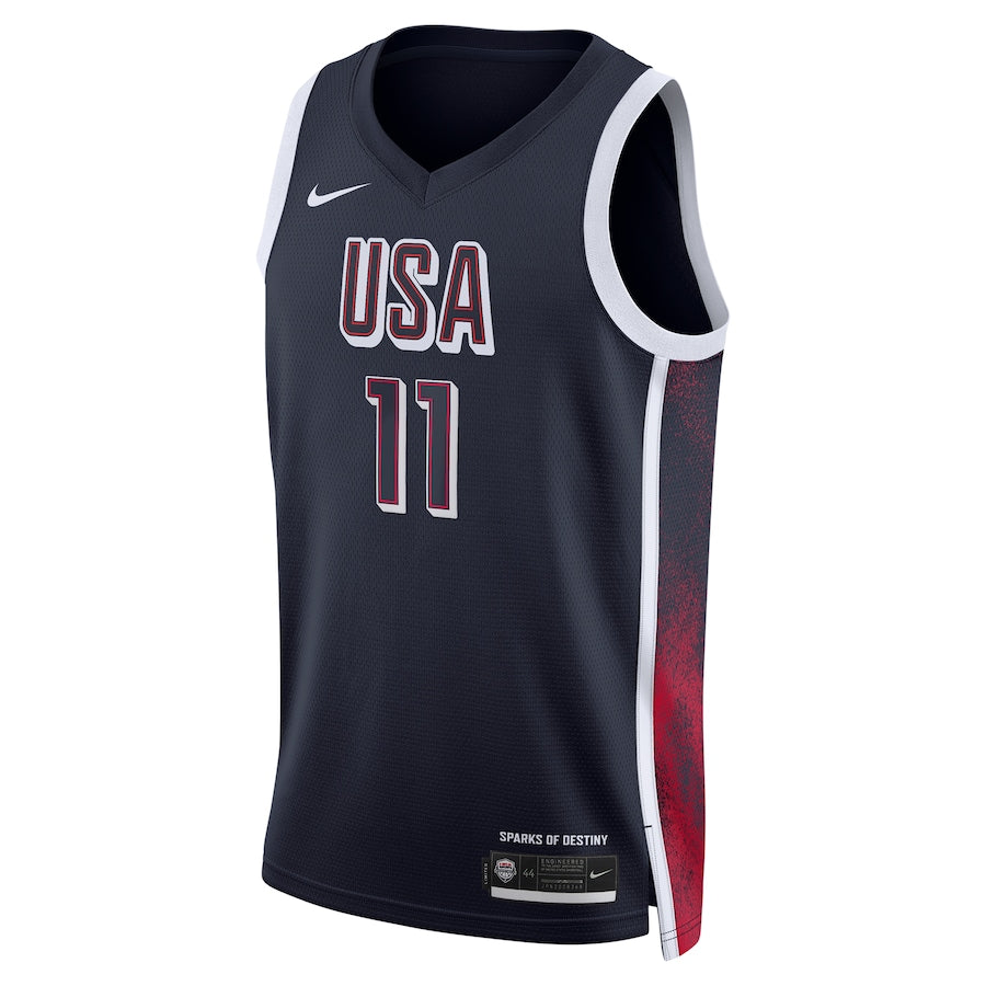 Joel Embiid Unisex Nike Men's USA Basketball 2024 Swingman Player Jersey - Navy - Image 2