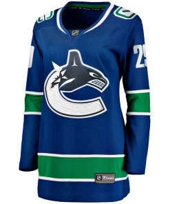 Alternative view of Marcus Pettersson Vancouver Canucks  Women's Home Breakaway Player Jersey - Blue