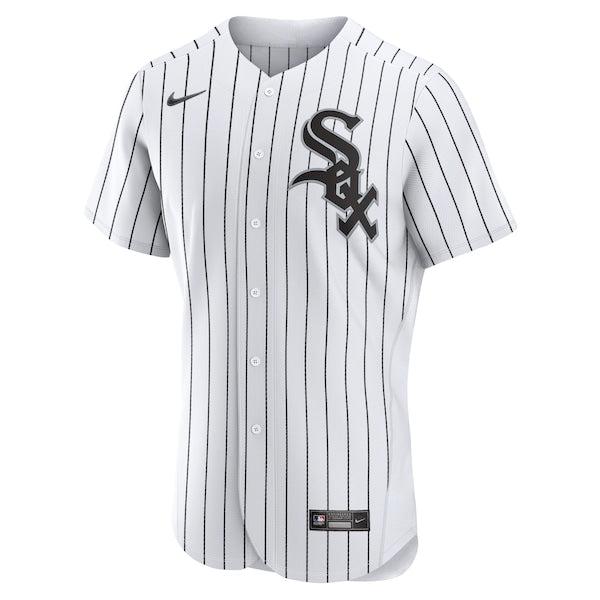 Yoan Moncada Chicago White Sox Nike Home Authentic Player Jersey - White - Image 2