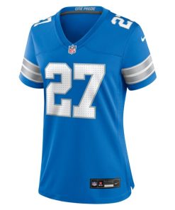 Alternative view of Arthur Maulet Detroit Lions Nike Women's Team Game Jersey -  Blue