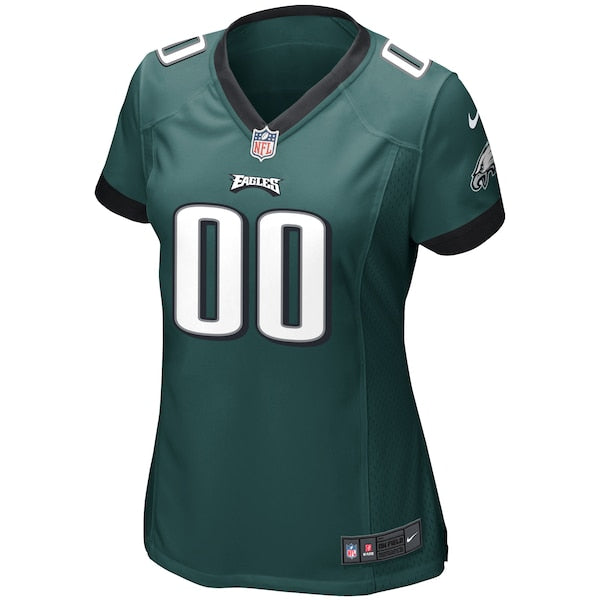 Philadelphia Eagles Nike Women's Custom Game Jersey - Midnight Green - Image 2