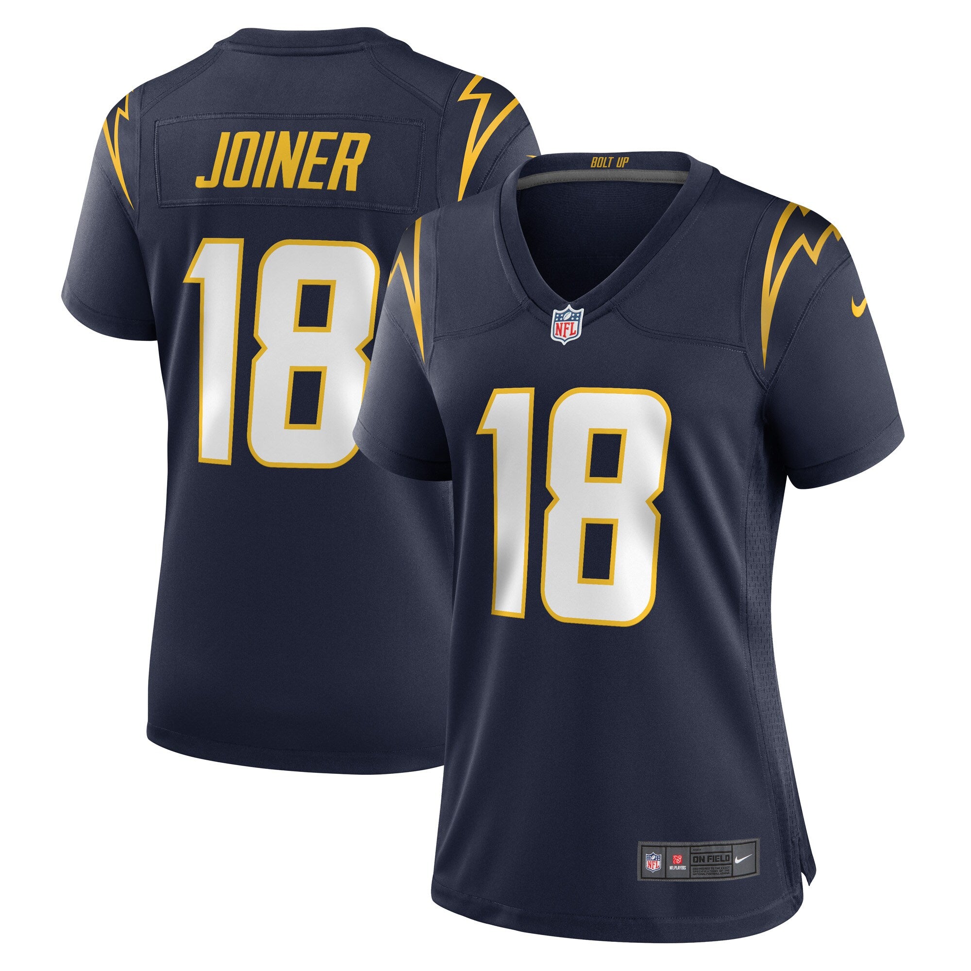 Charlie Joiner Los Angeles Chargers Nike Women's Game Retired Player Jersey - Powder Blue/Navy - Image 4