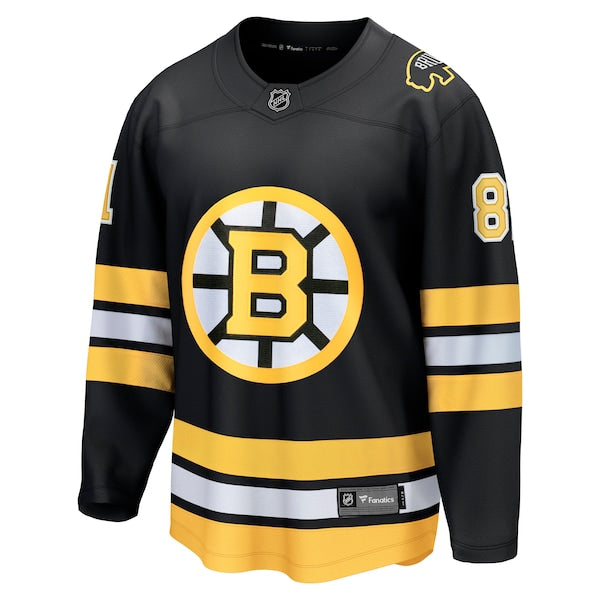Michael Eyssimont Boston Bruins Home Breakaway Player Jersey - Black - Image 2