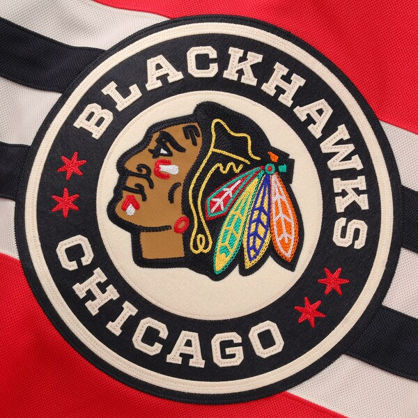 Seth Jones Chicago Blackhawks 2025 NHL Winter Classic Premium Player Jersey - Red - Image 4