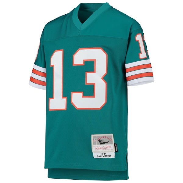 Dan Marino Miami Dolphins Youth 1984 Legacy Retired Player Jersey - Aqua - Image 2