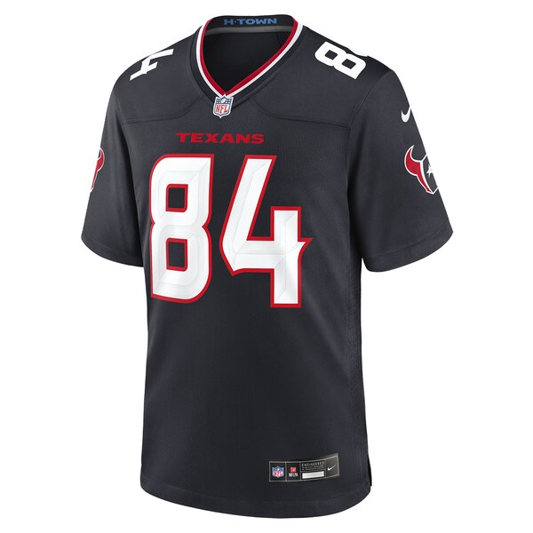 Justin Watson Houston Texans Nike Team Game Jersey - Navy - Image 3