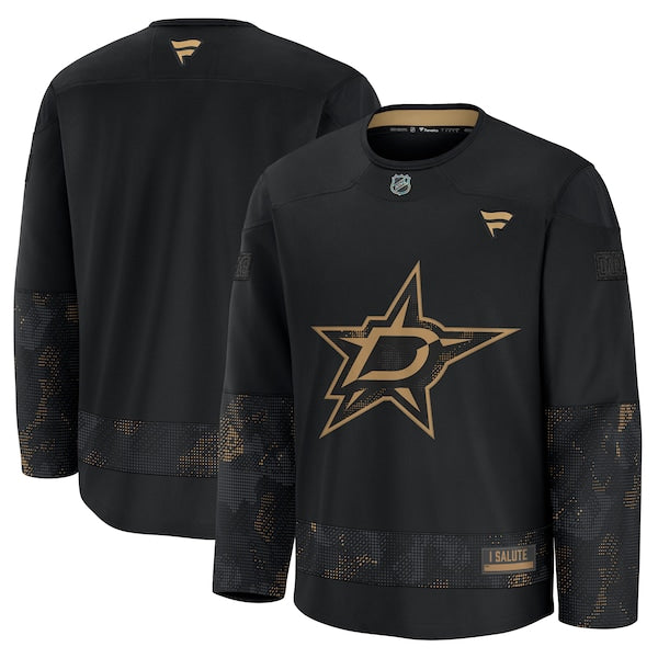 Dallas Stars 2024 Military Appreciation Practice Jersey - Black