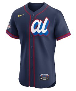 Alternative view of American League Nike 2025 All-Star Edition Elite Jersey - Navy