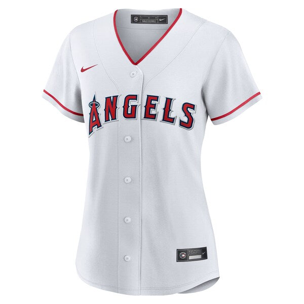 Nolan Schanuel Los Angeles Angels Nike Women's Home Replica Jersey - White - Image 2
