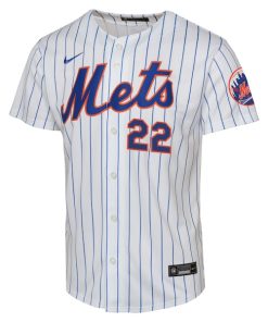 Alternative view of Juan Soto New York Mets Nike Youth Home Limited Player Jersey - White