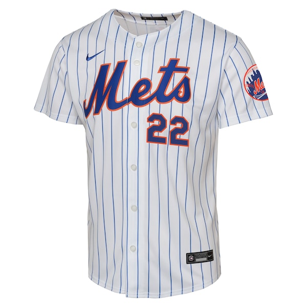 Juan Soto New York Mets Nike Youth Home Limited Player Jersey - White - Image 2
