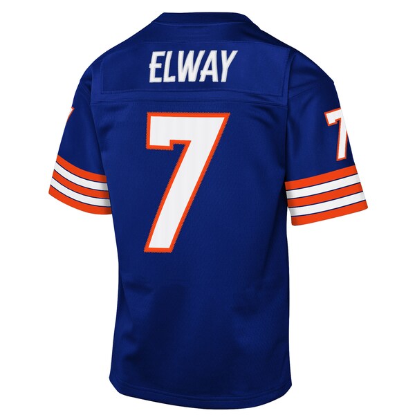John Elway Denver Broncos 1998 Throwback Fashion Jersey - Royal - Image 3