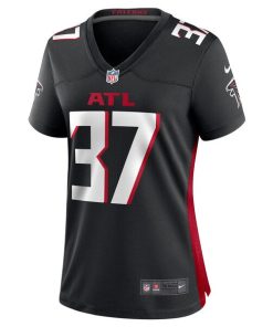 Alternative view of DeMarcco Hellams Atlanta Falcons Nike Women's Team Game Jersey -  Black