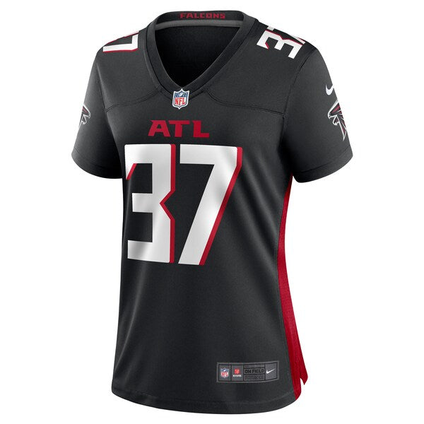 DeMarcco Hellams Atlanta Falcons Nike Women's Team Game Jersey - Black - Image 2