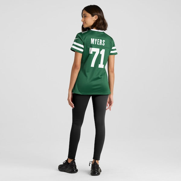 Josh Myers New York Jets Nike Women's Team Game Jersey - Legacy Green - Image 6
