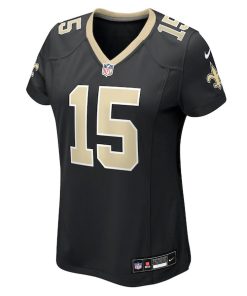 Alternative view of Mason Tipton New Orleans Saints Nike Women's Team Game Jersey -  Black