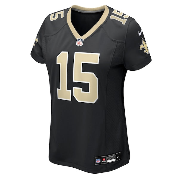 Mason Tipton New Orleans Saints Nike Women's Team Game Jersey - Black - Image 2
