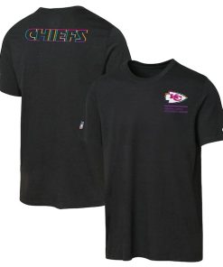 Kansas City Chiefs Nike Youth 2025 NFL Crucial Catch Tri-Blend Dri-FIT T-Shirt - Black