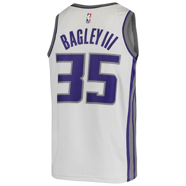 Marvin Bagley III Sacramento Kings Nike Swingman Player Jersey - Association Edition - White - Image 3