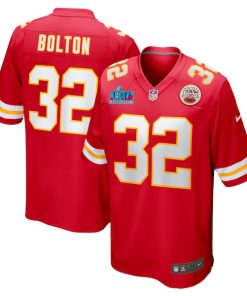 Nick Bolton Kansas City Chiefs Nike Super Bowl LVII Patch Game Jersey - Red