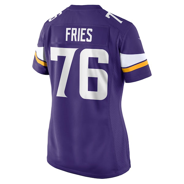 Will Fries Minnesota Vikings Nike Women's Team Game Jersey - Purple - Image 4