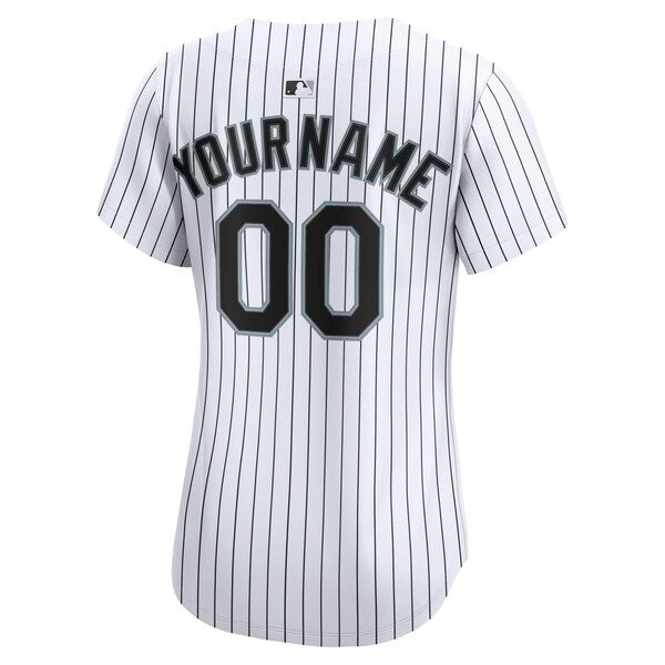 Chicago White Sox Nike Women's Home Limited Custom Jersey - White - Image 3