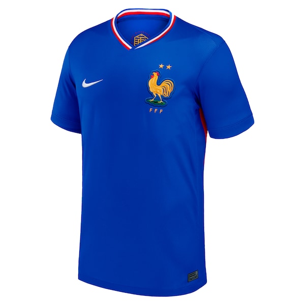 France National Team Nike 2024 Home Replica Blank Jersey - Blue - Image 2