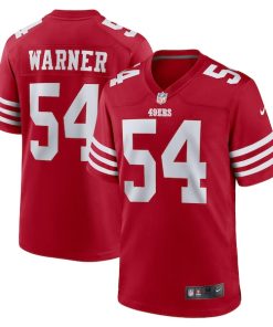 Fred Warner San Francisco 49ers Nike Player Game Jersey - Scarlet