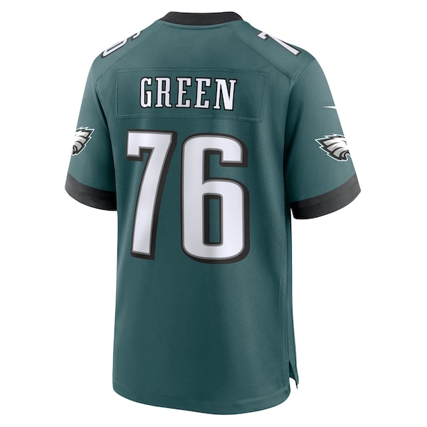 Kenyon Green Philadelphia Eagles Nike Team Game Jersey - Midnight Green - Image 3