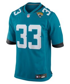 Alternative view of Bhayshul Tuten Jacksonville Jaguars Nike Team Game Jersey -  Teal