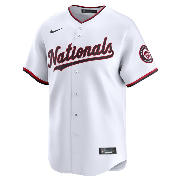 Joey Meneses Washington Nationals Nike Home Limited Player Jersey - White - Image 2