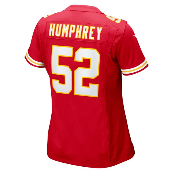 Creed Humphrey Kansas City Chiefs Nike Women's Game Jersey - Red - Image 3