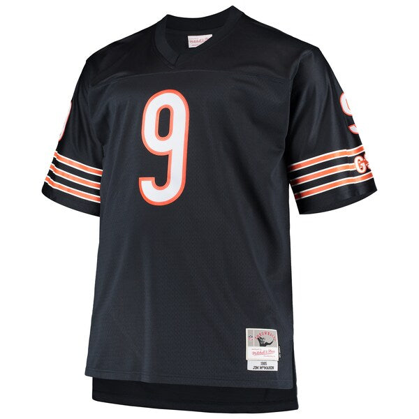 Jim McMahon Chicago Bears Big & Tall 1985 Retired Player Replica Jersey - Navy - Image 2