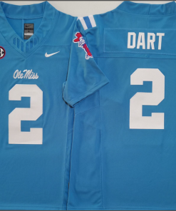 John Mateer NCAA Ole Miss Rebels Nike Vapor Limited Jersey